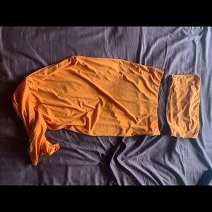 Orange two piece set